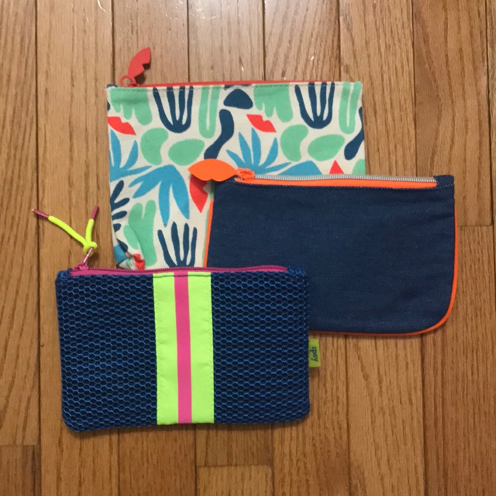Makeup Travel Bags Set of 3 Ipsy NWOT